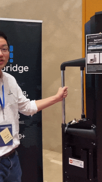 瑞技携带 ServerLIFT 最全能的超重型升降机 SL-1000Xi 参加上海 DCCO 峰会