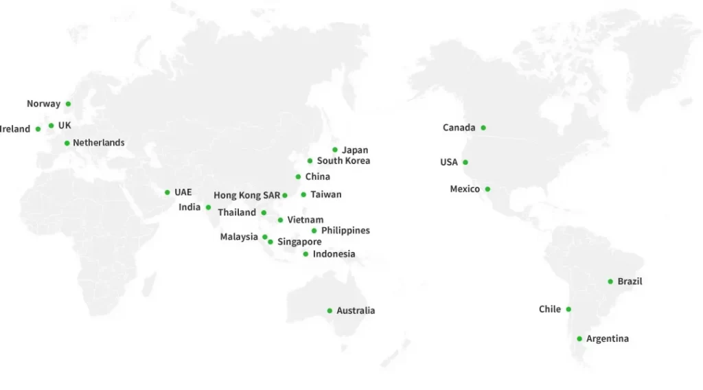 瑞技可靠的全球交付能力